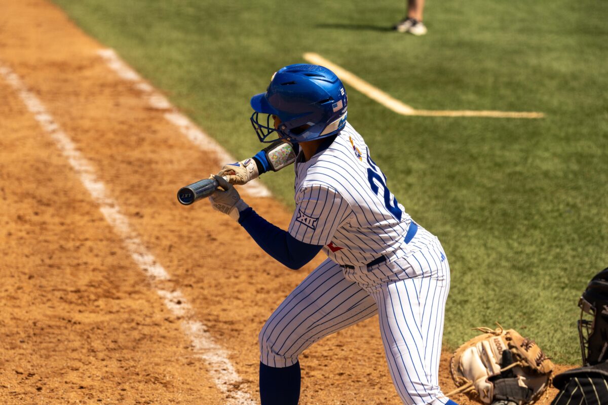 KU softball improves in second weekend in Florida